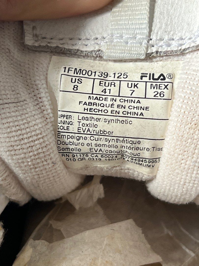 Fila rn 91175 ca 60024 hotsell