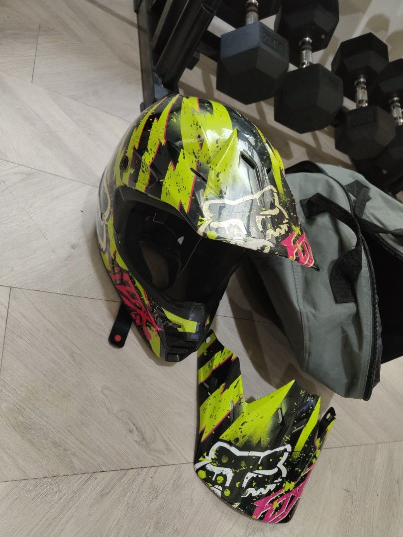 Fox v3 pilot helmet on sale