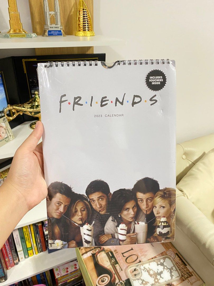 F.R.I.E.N.D.S 2023 Calendar by Typo, Hobbies & Toys, Stationary & Craft