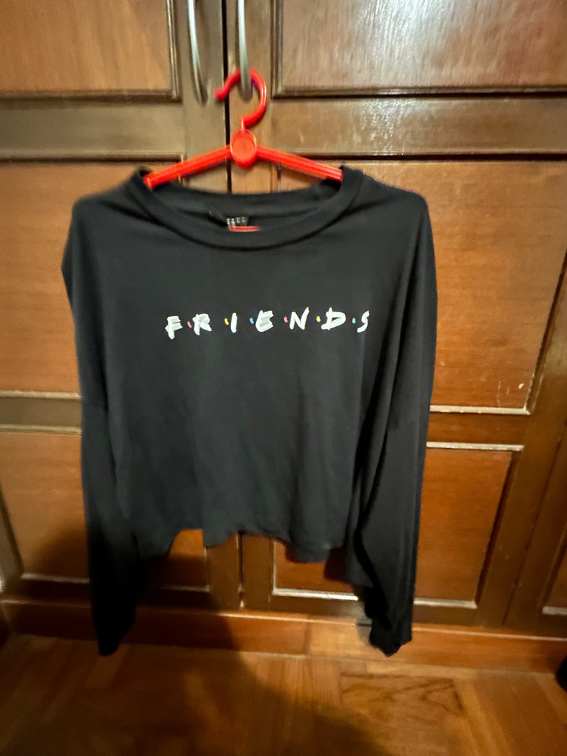 Friends crop hotsell hoodie