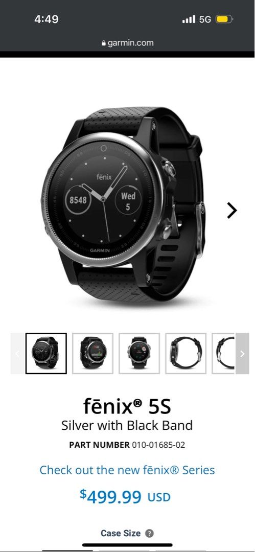 Garmin Fenix 5S