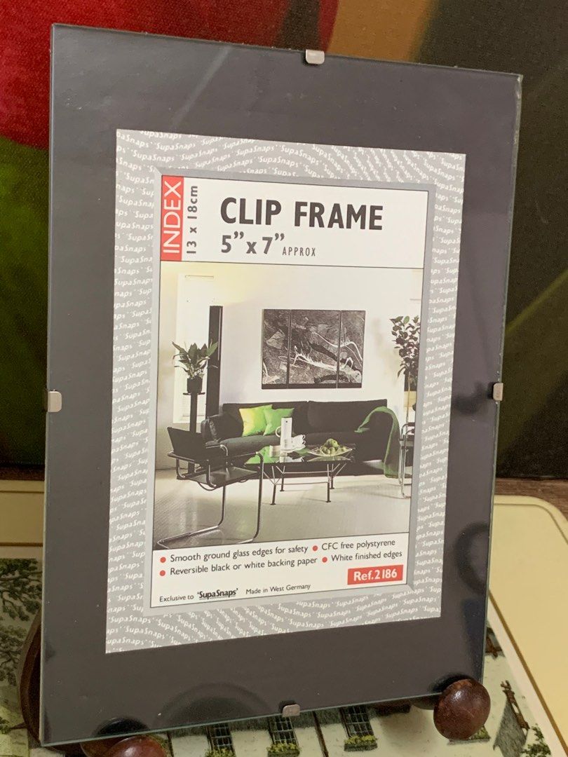 Germany Clip Frame Supa Snaps Glass Clip Picture Frames .Made In