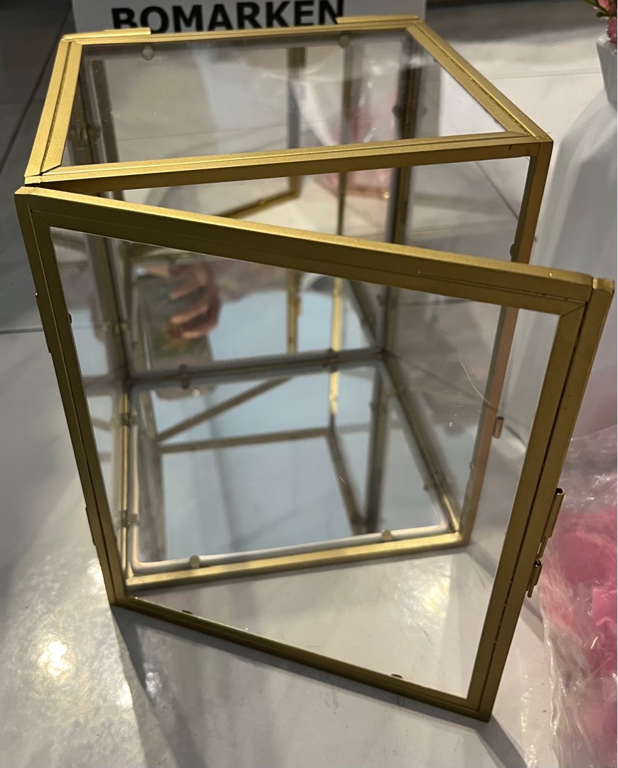 Gold frame box, Furniture & Home Living, Home Decor, Frames & Pictures