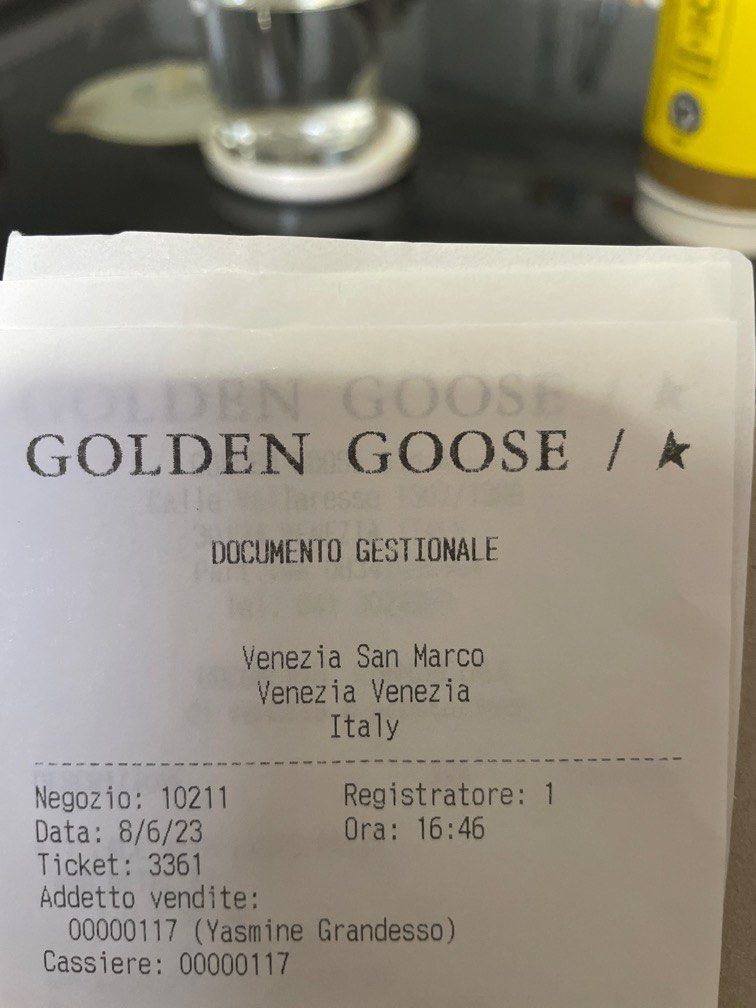 Golden goose venezia negozio sales