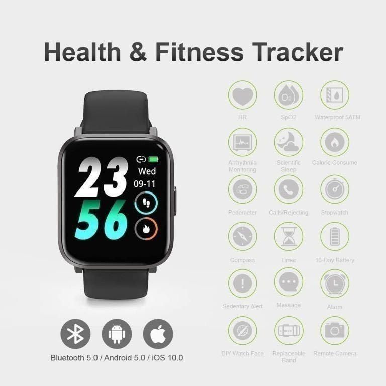 GRDE Smartwatch CS201 Mobile Phones Gadgets Wearables Smart