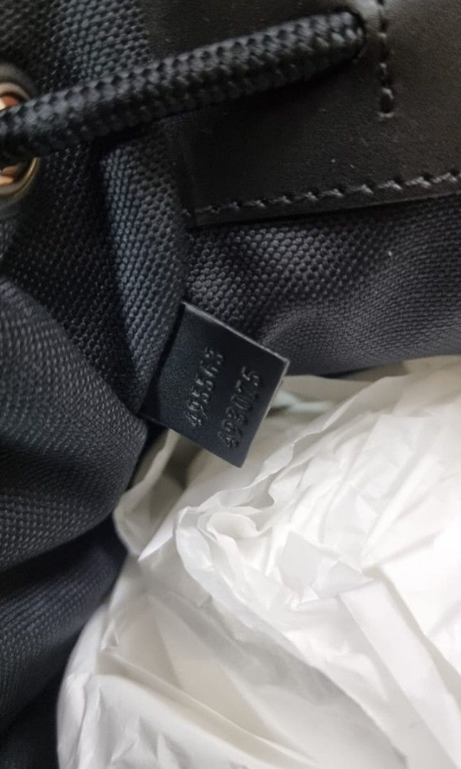 GUCCI Supreme Black Backpack, Luxury, Bags & Wallets on Carousell