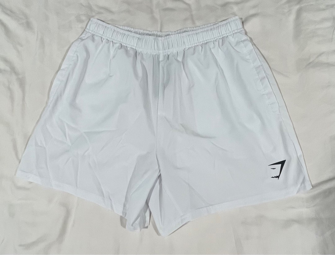 White athletic shorts hotsell cheap