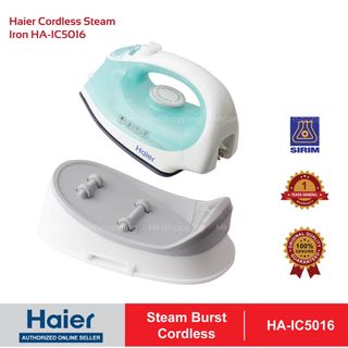 Haier cordless best sale steam iron
