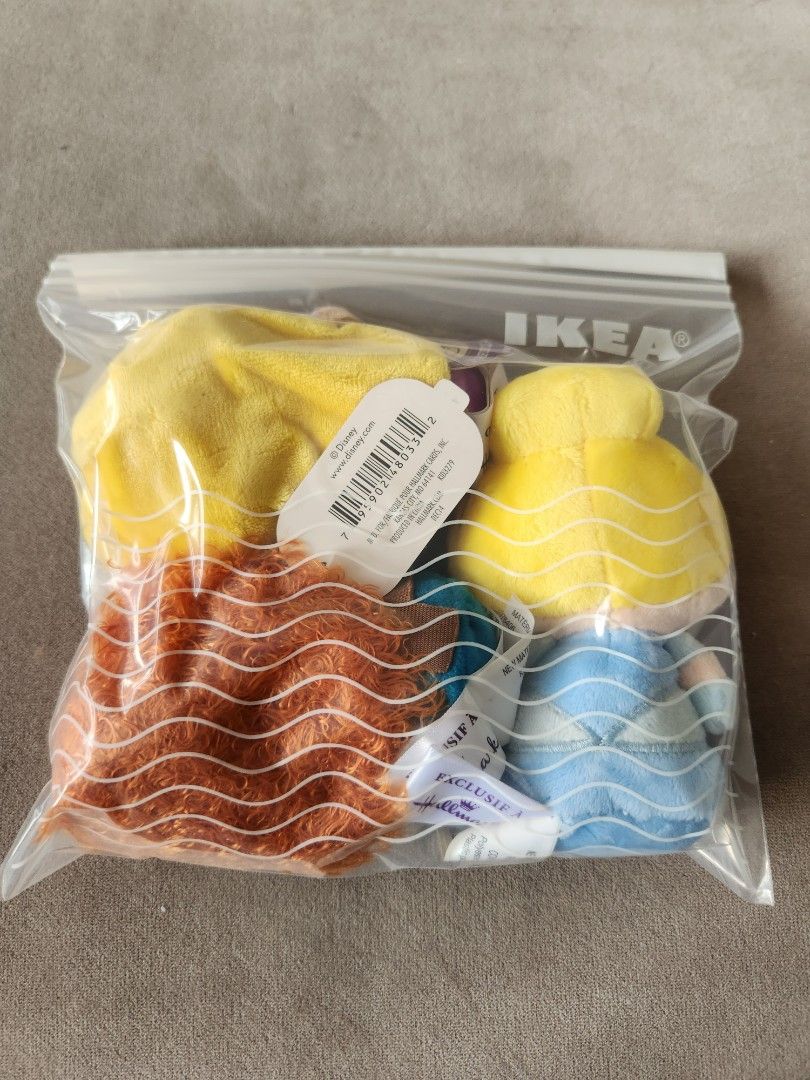 Hallmark Itty Bittys Princess (Cinderella, Merida, Rapunzel), Hobbies & Toys, Toys & Games on