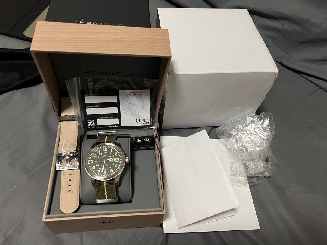 Hamilton Khaki Field Day Date Automatic H70535061 42mm Sapphire