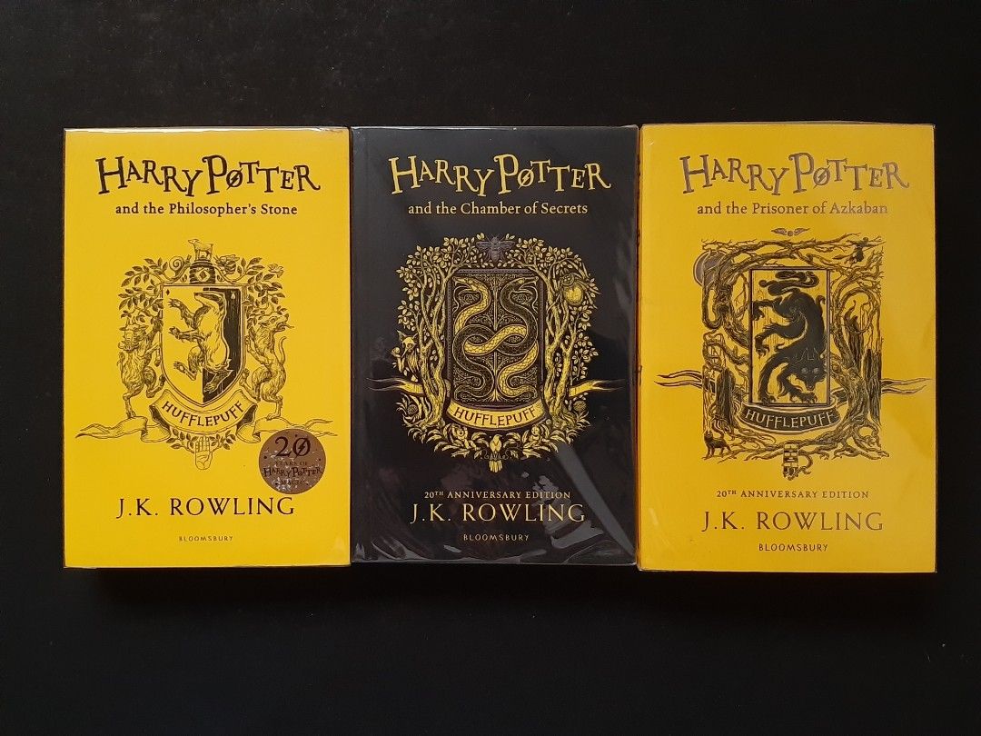 Harry Potter Hufflepuff Complete Set (Category: Storybooks) located in Quezon City. Submitted by ynoel1973 (Listing ID 1241944313, Image 2). Description: Paperback No box MOP : BDO/GCash/Maya MOD : c/o Buyer.