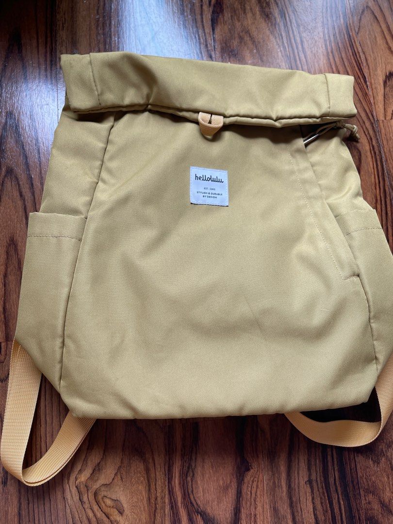 Hellolulu Mini Tate Backpack Yellow Women s Fashion Bags