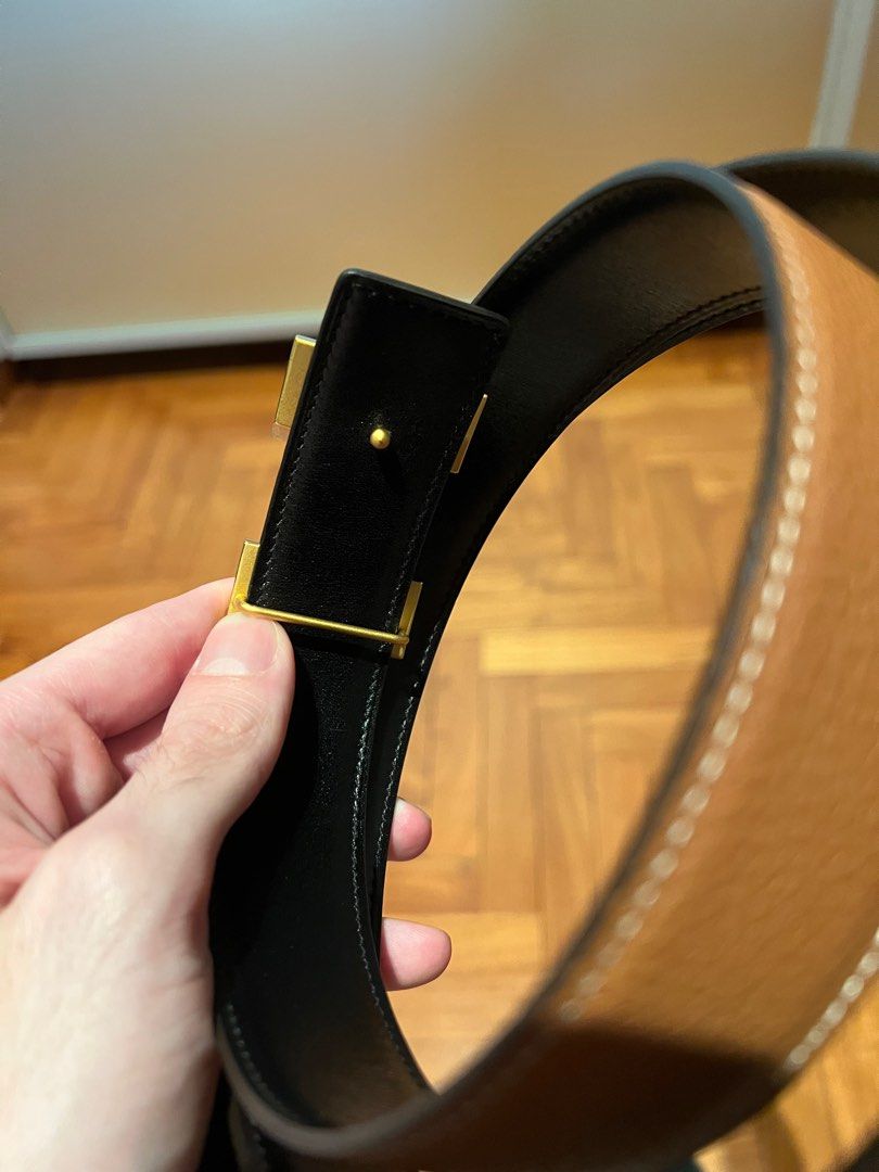 reversible hermes belt