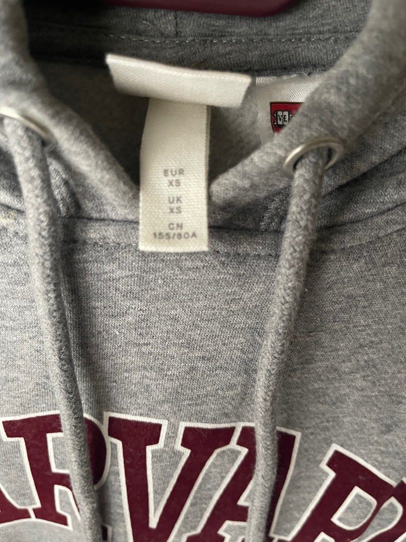 H M Harvard Hoodies women Women s Fashion Tops Longsleeves on
