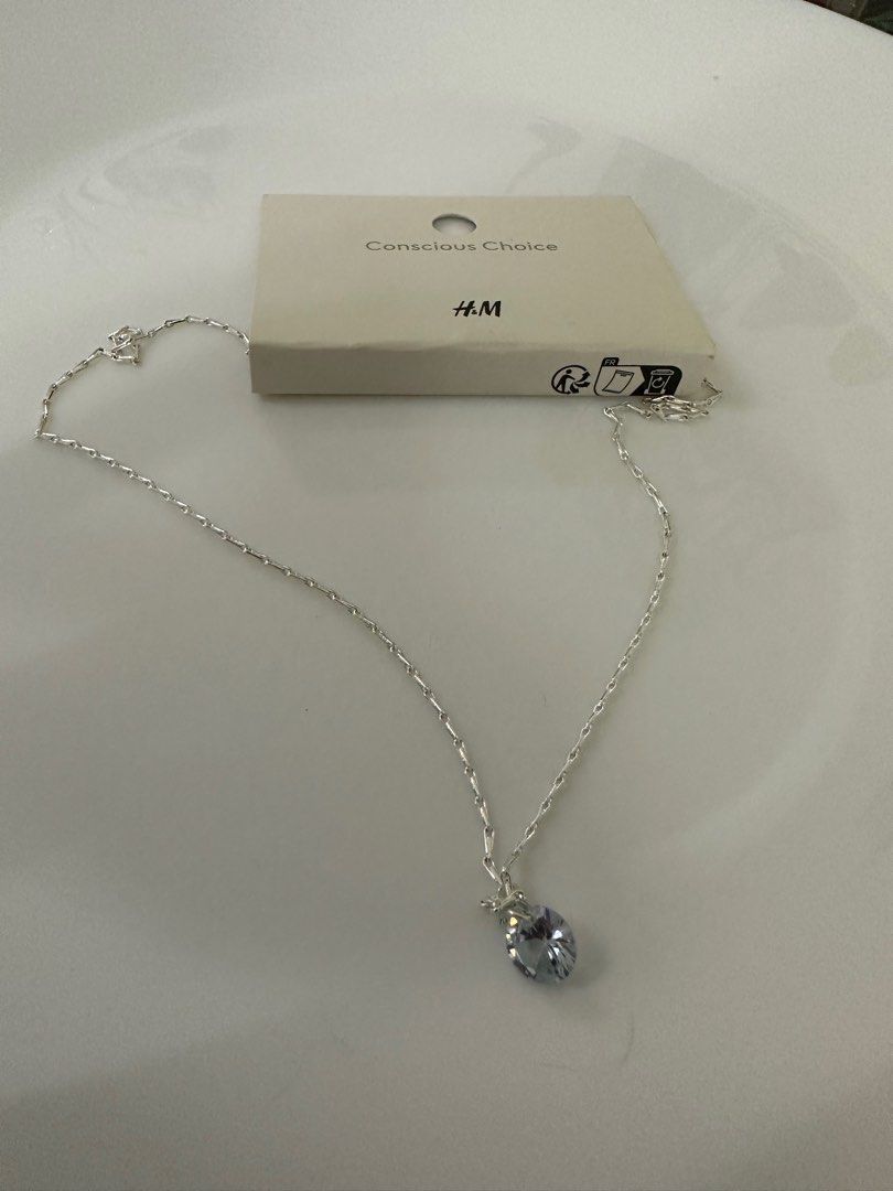 H&m silver necklace discount
