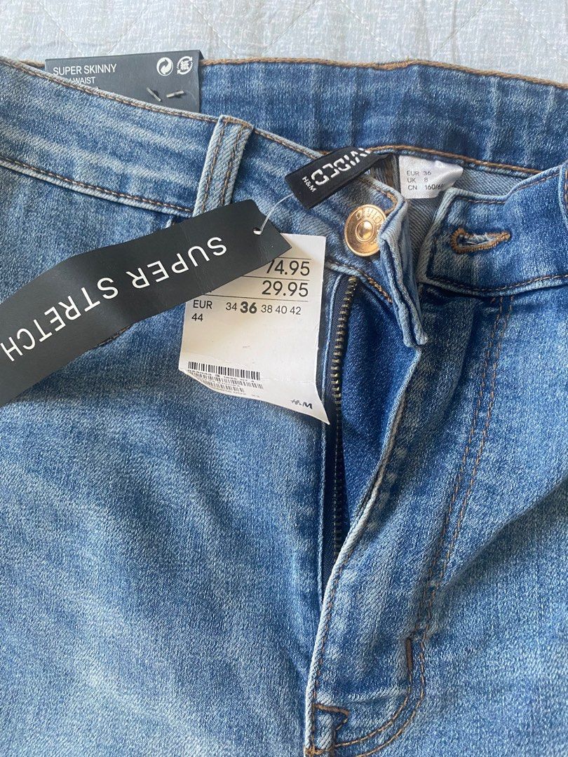 H and m deals super skinny high jeans