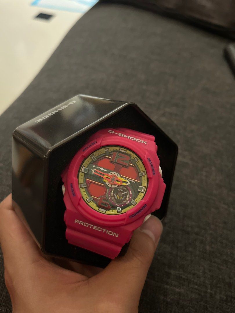 Hot Pink Casio G Shock Watch Women s Fashion Watches Accessories Watches on Carousell