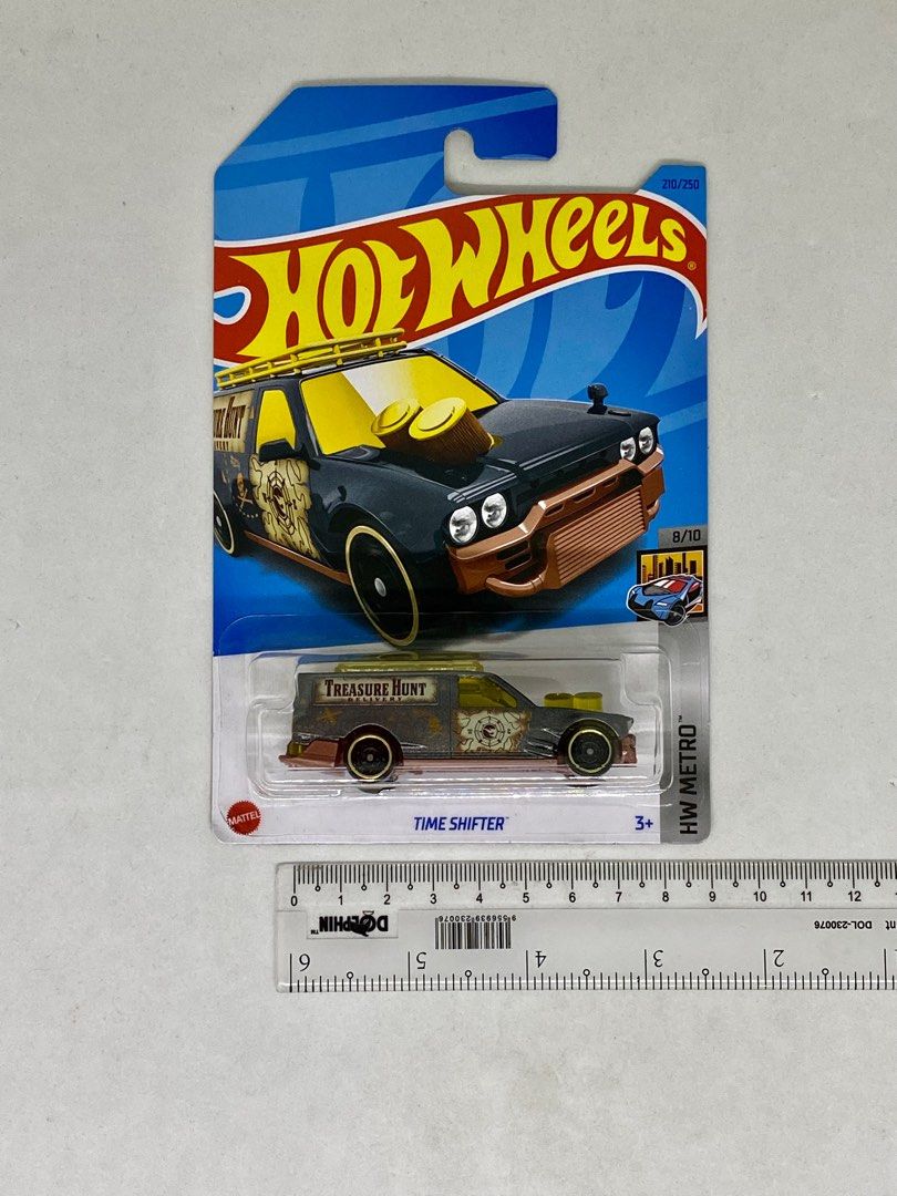 Hot Wheels TIME SHIFTER Metallic Grey RTH Treasure Hunt Delivery 64