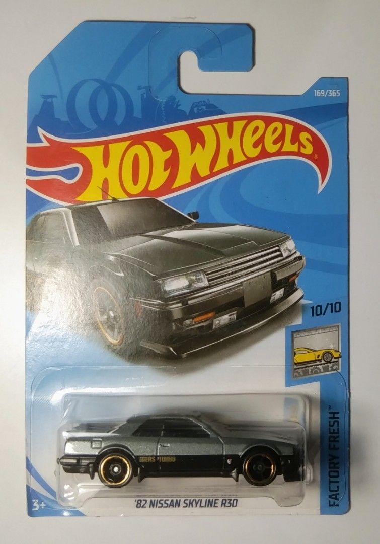 Hotwheels Nissan (Category: Vehicle & Diecast Models) located in Dasmarinas. Submitted by volt08 (Listing ID 1242046080, Image 1). Description: Hotwheels Mainline '82 Nissan Skyline R30, Factory Fresh 10/10 (2018) (Gray) - 250 Php '96 Nissan 180SX Type X, Nightburnerz 7/10 (2018) (White) - 200 Php Nissan 300ZX Twin Turbo, HW Turbo 1/5 (2021) (Metalflake Blue) - SOLD Nissan Fairlady Z, HW Speed Graphics 9/10 (2018) (Red) - 150 Php Nissan Leaf NISM