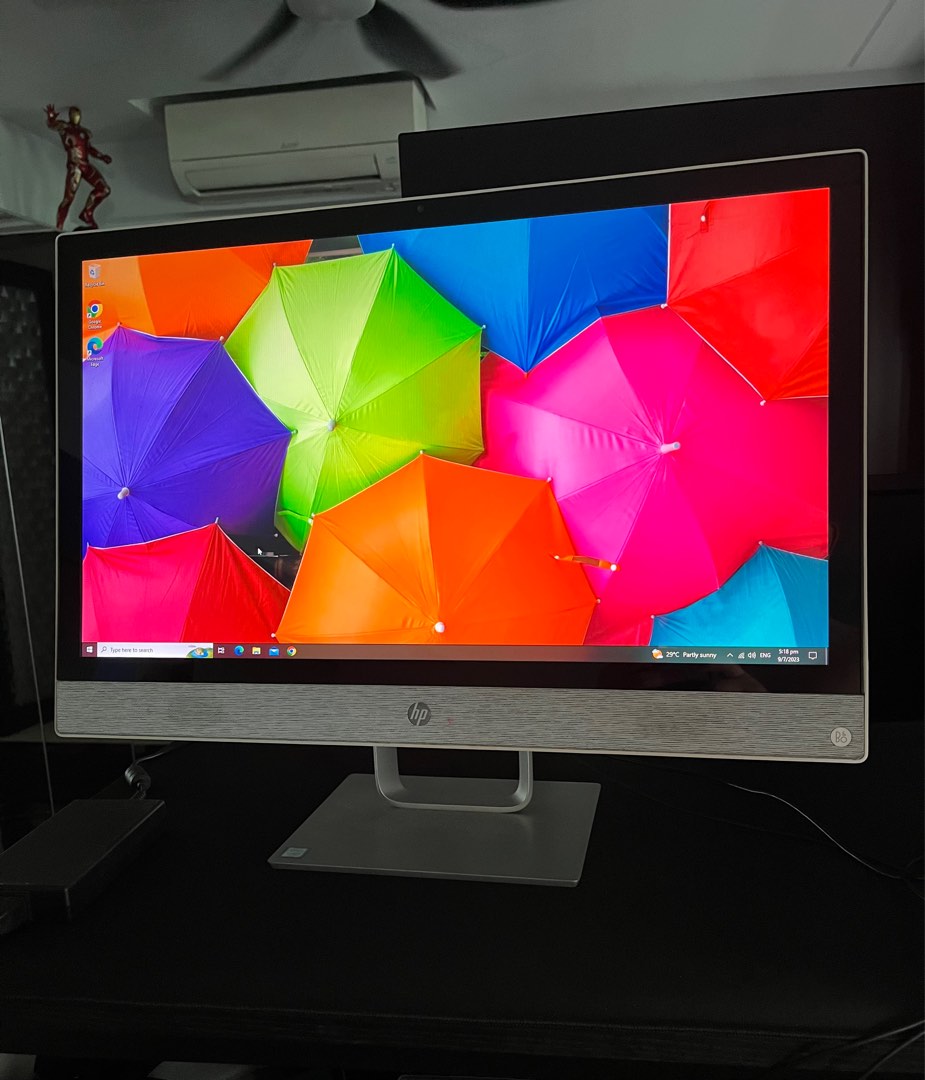 HP AiO AllinOne 24" inch FHD Desktop Computer PC Processor intel i5