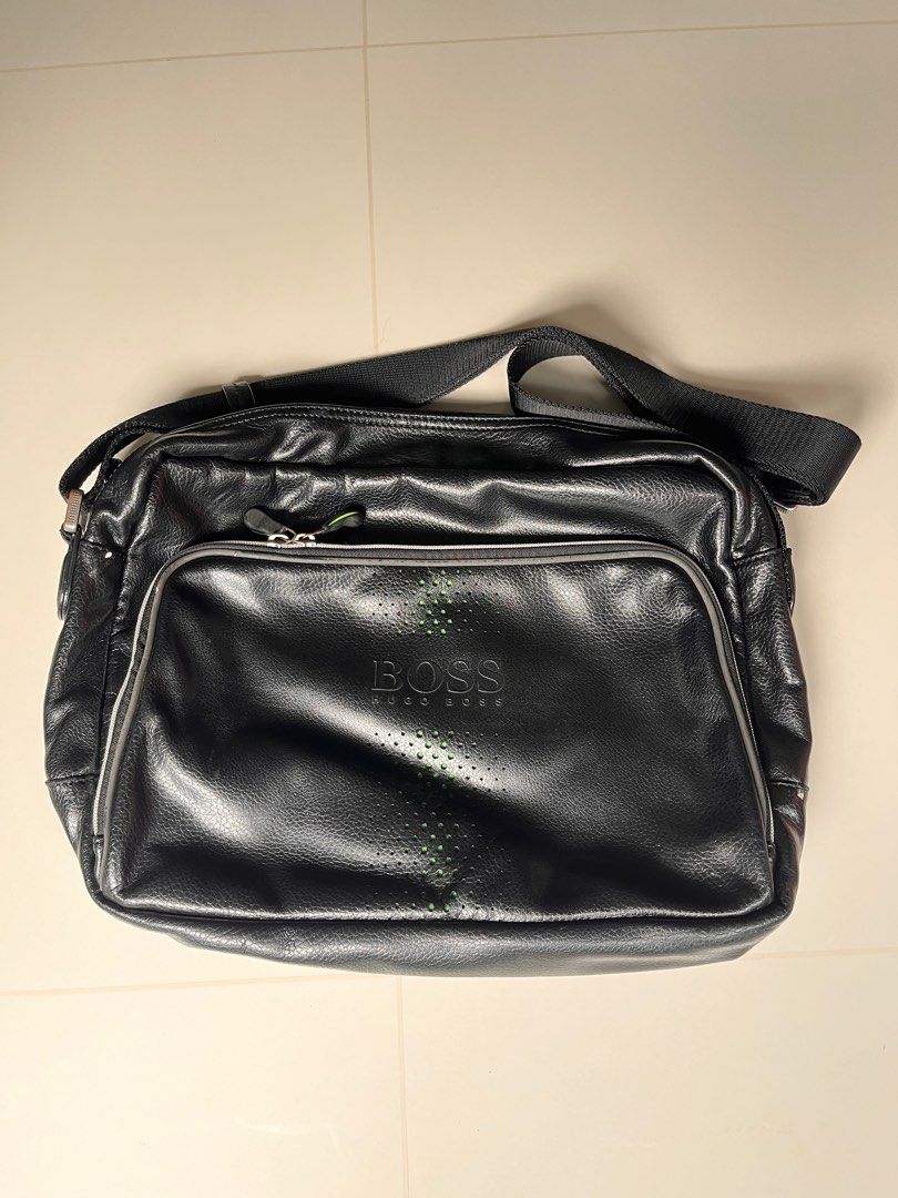 Mens hugo boss side on sale bag