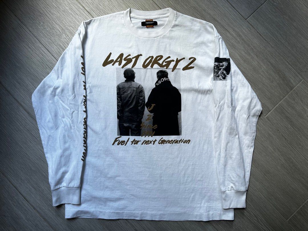 HUMAN MADE UNDERCOVER LAST ORGY L/S T-SHIRT, 男裝, 運動服裝- Carousell