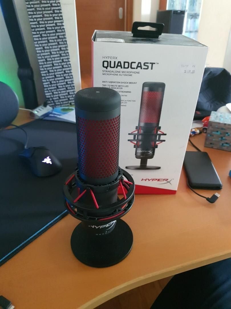 HyperX Quadcast For Sale Audio Microphones on Carousell