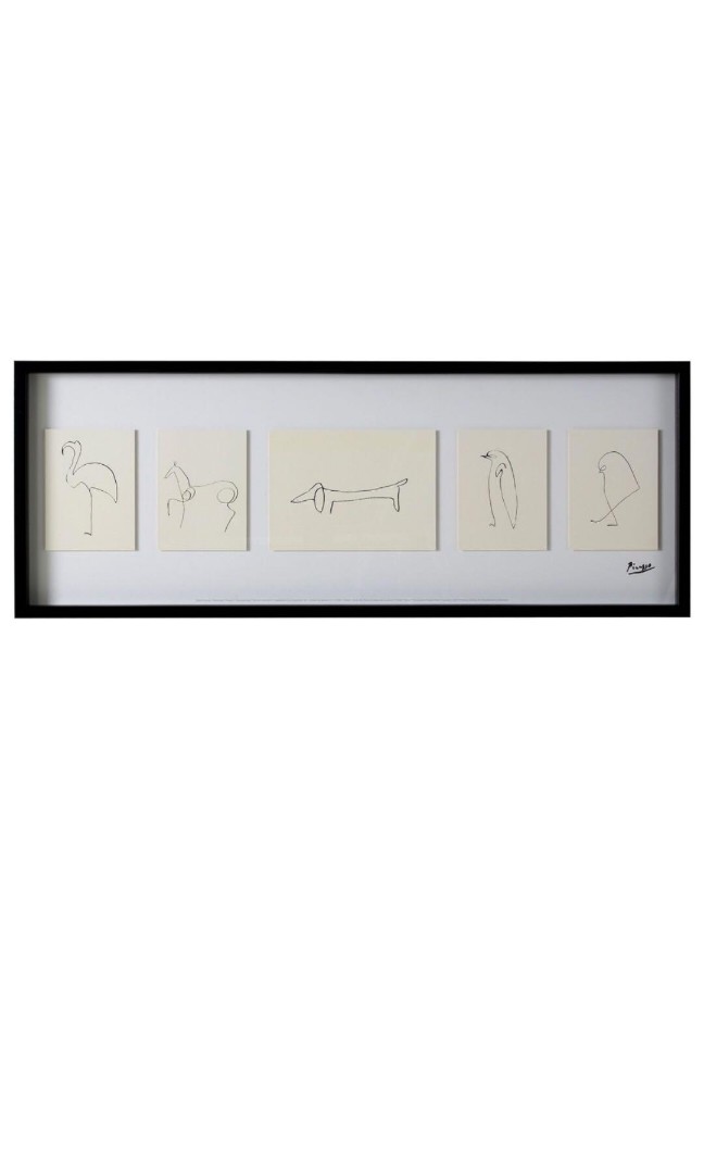Ikea - Picasso line drawings, Furniture & Home Living, Home Decor ...