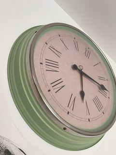 IKEA Virgil Abloh MARKERAD Wall clock Mint from JAPAN Temporary NEW