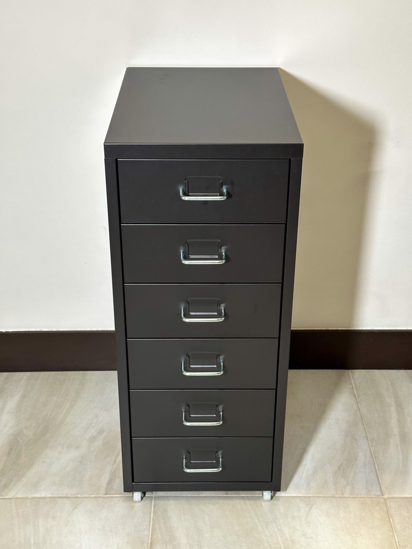 IKEA Helmer drawer unit / filing 傢俬＆家居, 傢俬, 櫃子、組合櫃及置物架 Carousell