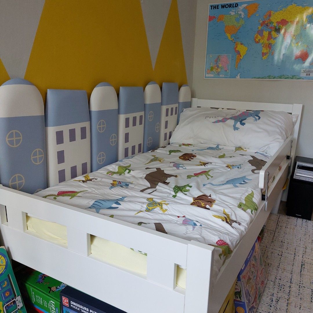 IKEA Kritter Bed plus mattress, Babies & Kids, Baby Nursery & Kids