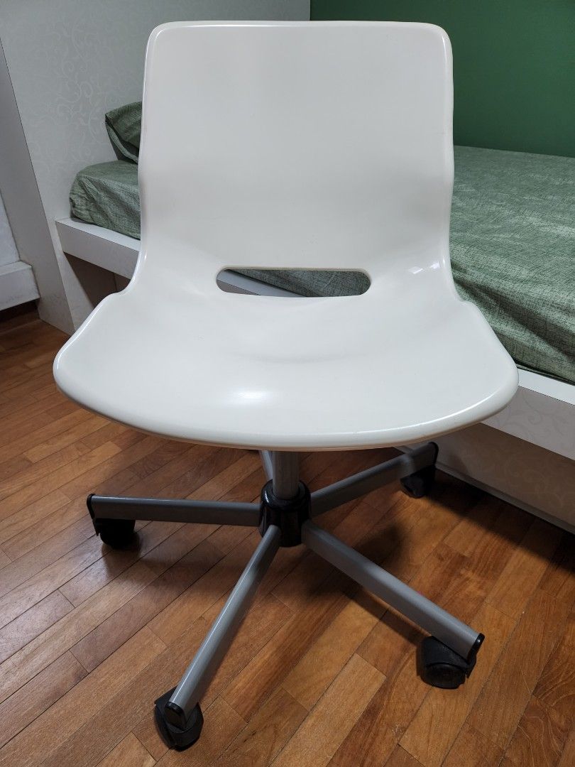 IKEA SNILLE Office Chair White Green Furniture Home Living