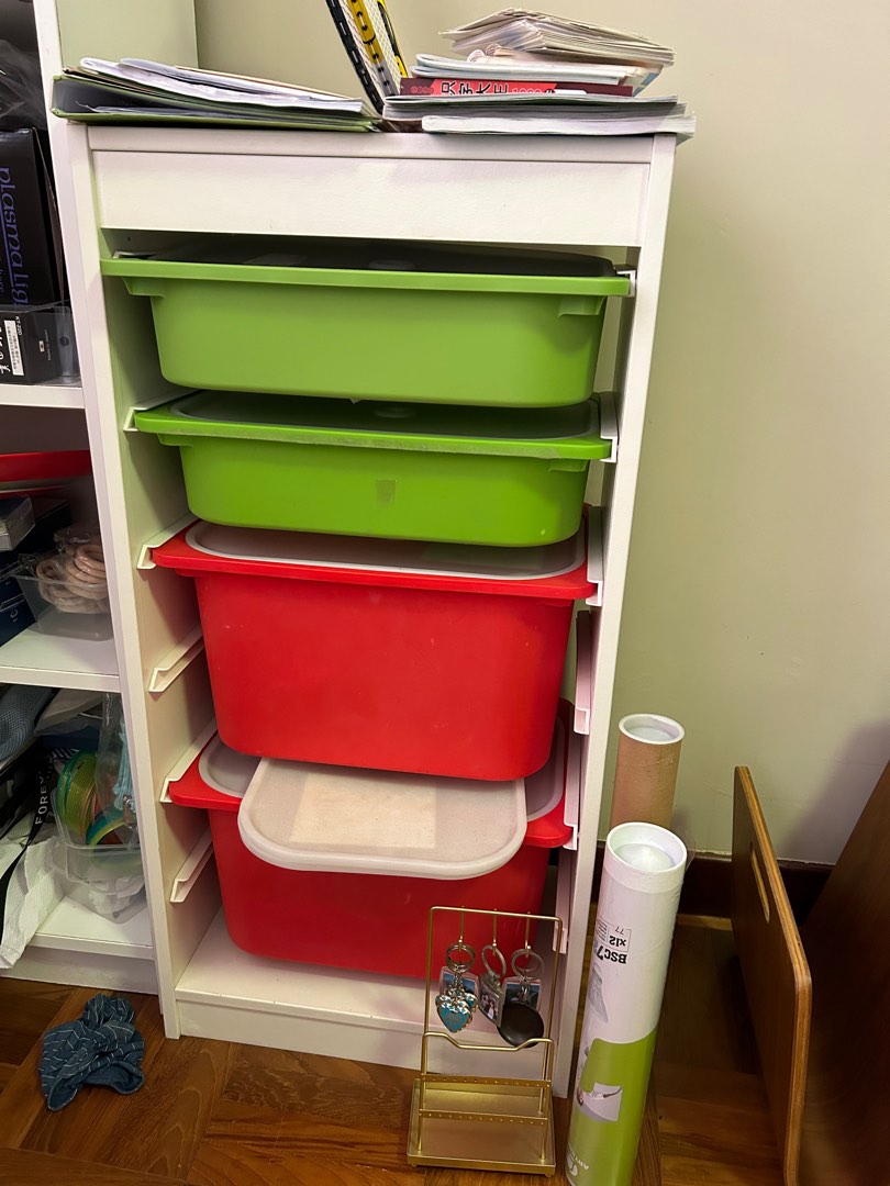 IKEA Trofast Shelves, Furniture & Home Living, Furniture, Shelves