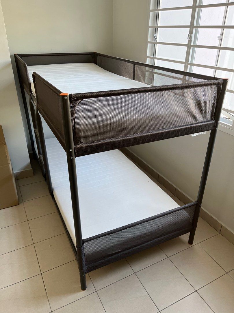 Ikea Tuffing Bunk Bed, Furniture & Home Living, Furniture, Bed Frames & Mattresses on Carousell