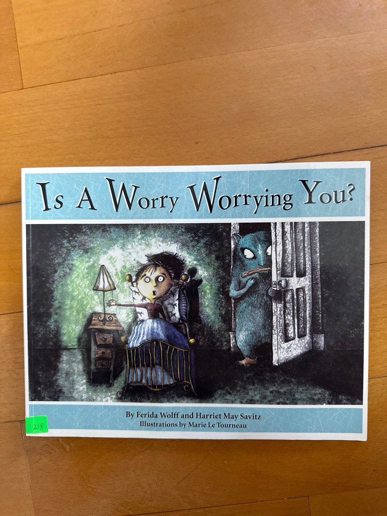 Is a worry worrying you?, 興趣及遊戲, 書本& 文具, 小朋友書- Carousell
