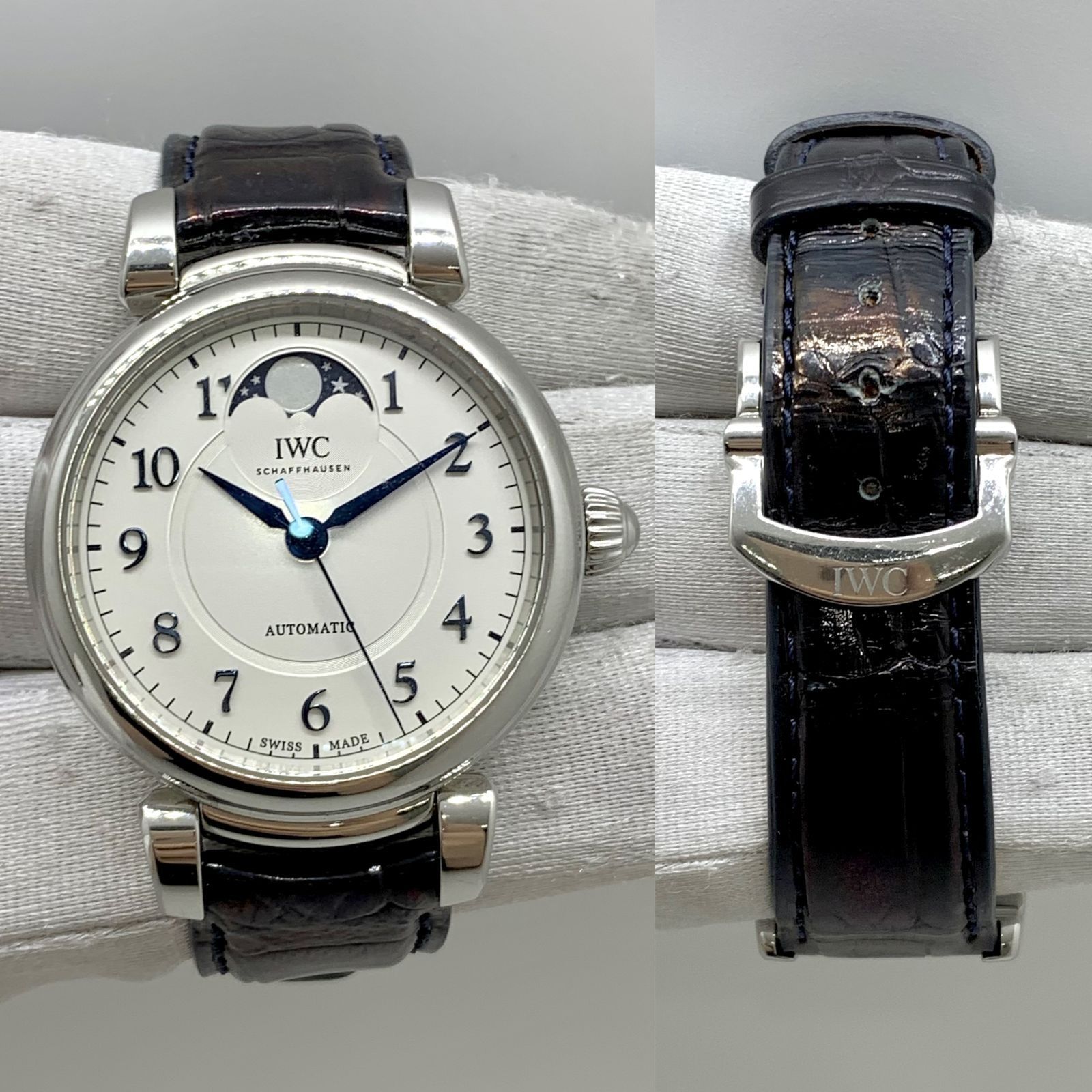 IWC IW459306 STEEL BLUE DA VINCI MOON PHASE FULLSET AUTOMATIC