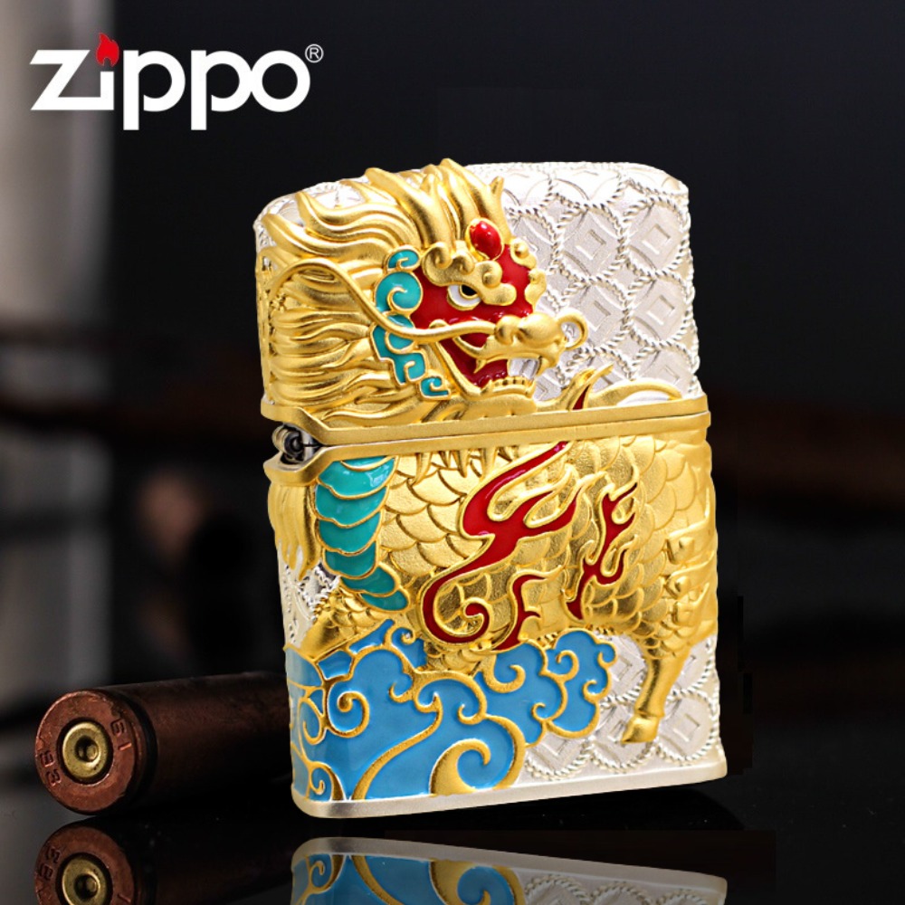 zippo［KIRIN FIRE］ KIRIN FIRE ZIPPO スターリングシルバー 