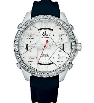 five time zone watch