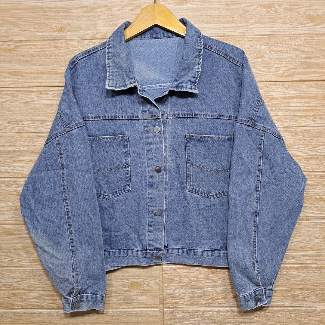 JAKET DENIM JEANS OVERSIZE