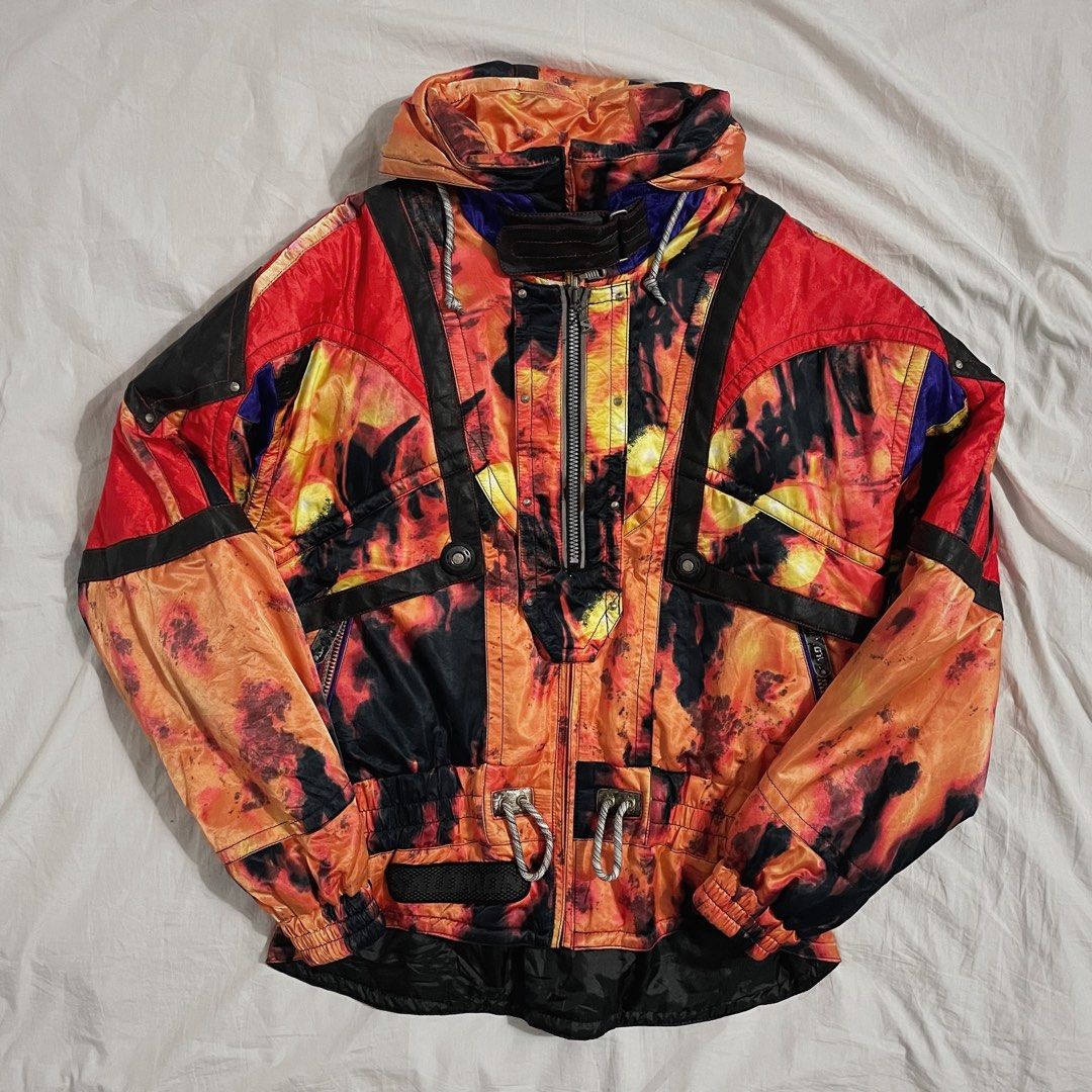Outerwear Salomon Multicolor Ski Jacket Japanese Brand Ski Jacket
