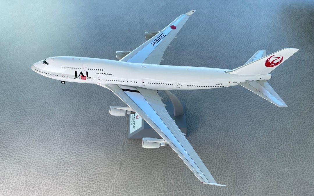 Japan Airlines 747-400 by Inflight 200, 興趣及遊戲, 玩具& 遊戲類