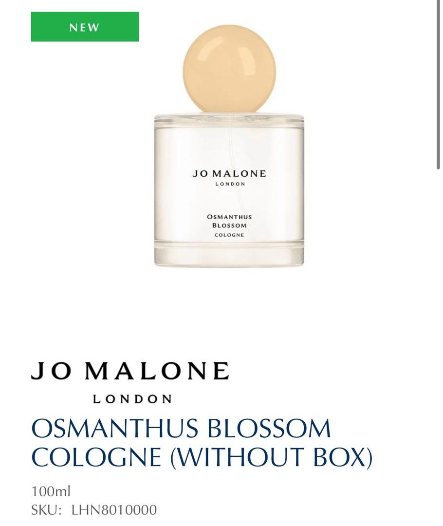Jo Malone Star Magnolia, Beauty Personal Care, Fragrance