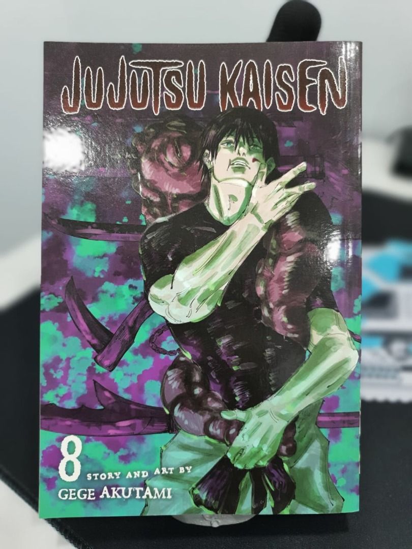 JUJUTSU KAISEN MANGA (BOOK 8) BY GEGE AKUTAMI, Hobbies & Toys, Books