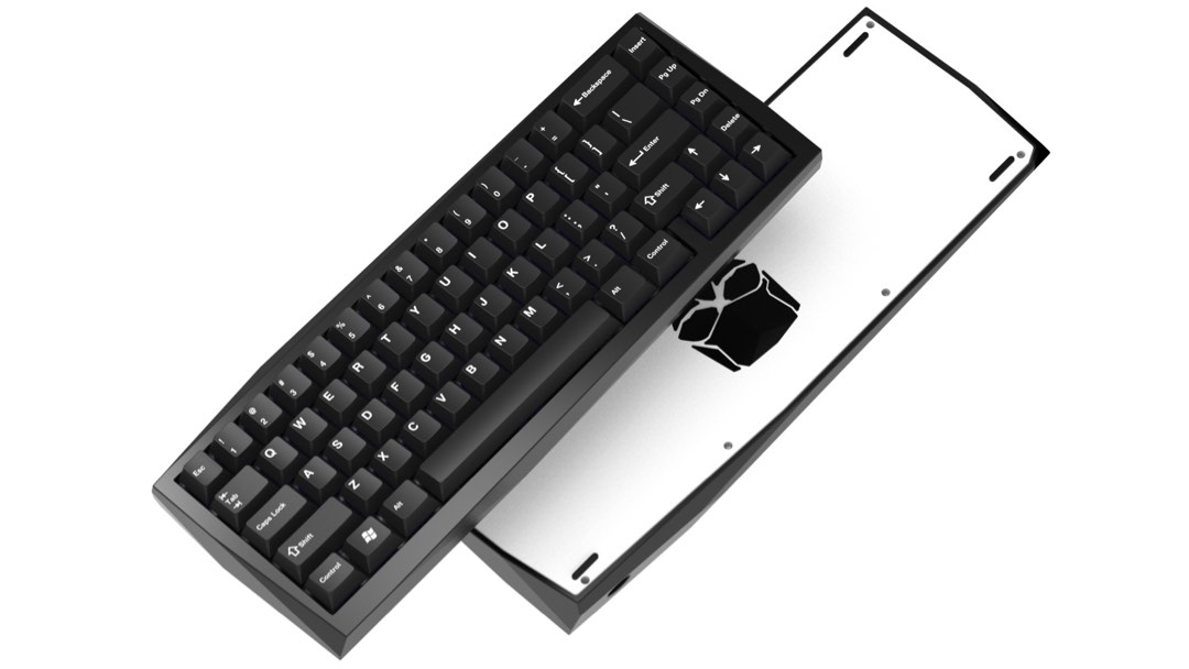 KBDfans Blade65 keyboard (alu case, hotswap pcb, incl. pc+brass+fr4