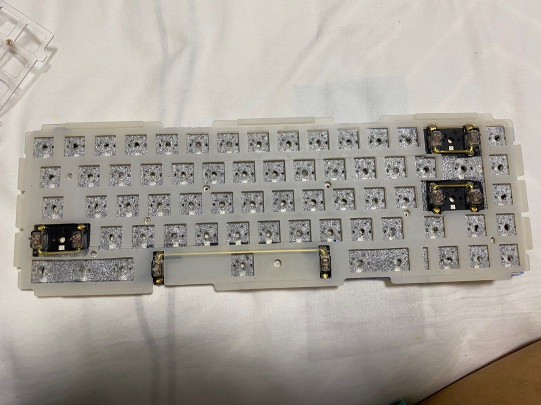 KBDfans Blade65 keyboard (alu case, hotswap pcb, incl. pc+brass+fr4