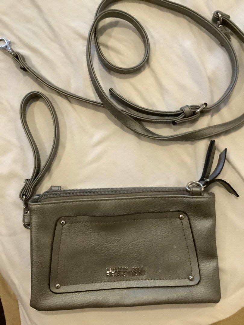 Kenneth Cole cross body bag cum wristlet