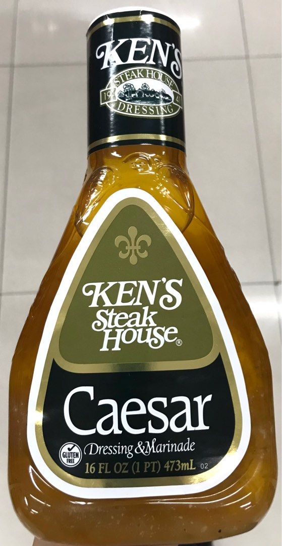 Ken’s Steak House Caesar Dressing & Marinade 473mL (Category: Spice & Seasoning) located in Manila. Submitted by rotalie (Listing ID 1242082529, Image 1). Description: Ken’s Steak House Caesar Dressing & Marinade 473mL Delivery thru Lalamove or Grab express c/o buyer from Sampaloc Manila. Payment via bank transfer or GCash before shipping :) For further inquiries, pls call us 09153264002 :) .