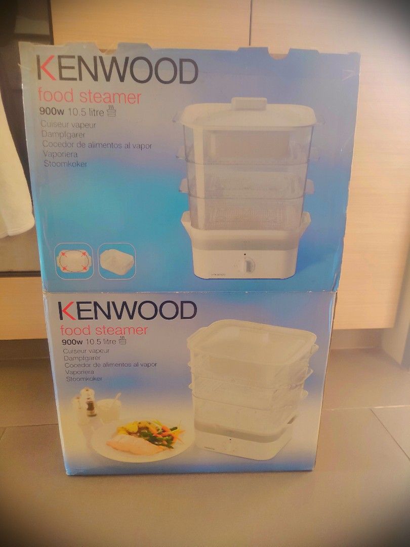Kenwood food steamer, TV & Home Appliances, Irons & Steamers on Carousell