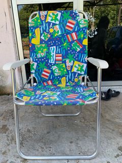 Outdoor Folding Cloth Chair Armchair Folding Portable Chair