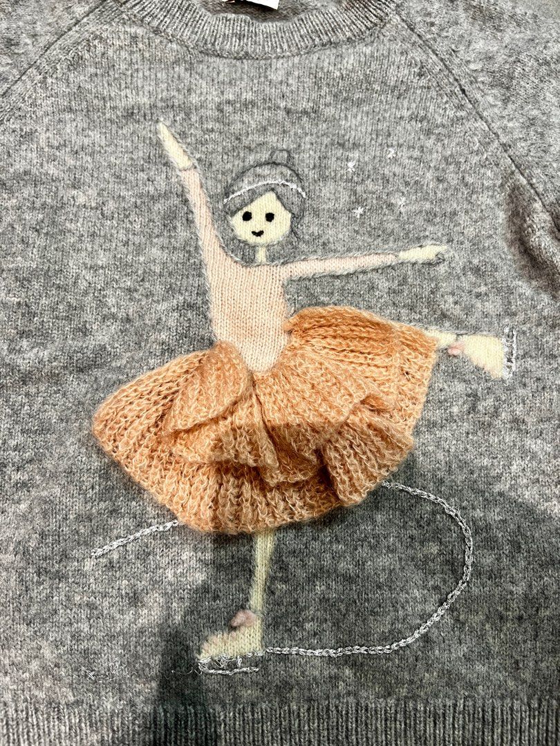 Girls cashmere clearance sweater